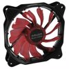 Fotografija izdelka LC-POWER AirRazor LC-CF-120-TUBE-R rdeč LED 120mm ventilator