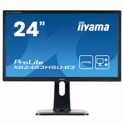 Fotografija izdelka IIYAMA ProLite XB2483HSU-B3 60,5cm (23,8") FHD AMVA LED zvočniki LCD monitor