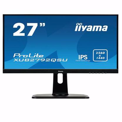 Fotografija izdelka IIYAMA ProLite XUB2792QSU-B1 68,6cm (27") WQHD IPS FreeSync zvočniki LED LCD monitor
