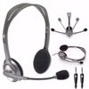 Fotografija izdelka LOGITECH H110 sive slušalke z mikrofonom