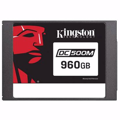 Fotografija izdelka KINGSTON Data Center DC500 Enterprise (Mixed-Use) 960GB 2,5'' SATA3 NAND 3D TLC (SEDC500M/960G) SSD