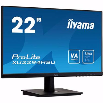Fotografija izdelka IIYAMA PROLITE XU2294HSU-B1 54,6cm (21,5") FHD VA zvočniki LED LCD monitor