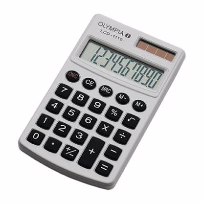 Fotografija izdelka Olympia Kalkulator LCD-1110 bel