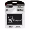 Fotografija izdelka KINGSTON KC600 512GB 2,5'' SATA3 TLC (SKC600/512G) SSD