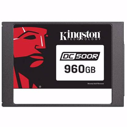Fotografija izdelka KINGSTON Data Center DC500 Enterprise (Read-Centric) 960GB 2,5'' SATA3 NAND 3D TLC (SEDC500R/960G) SSD