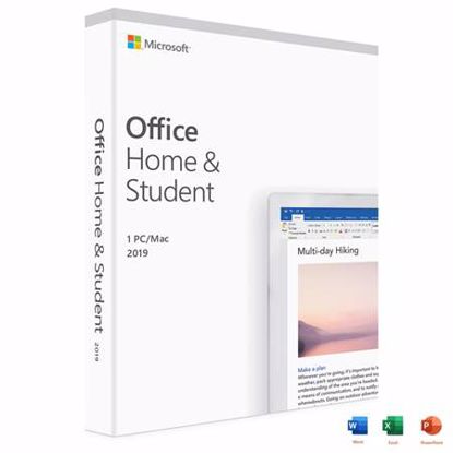 Fotografija izdelka MICROSOFT Office Home & Student 2019 FPP (79G-05033) za Win10/macOS
