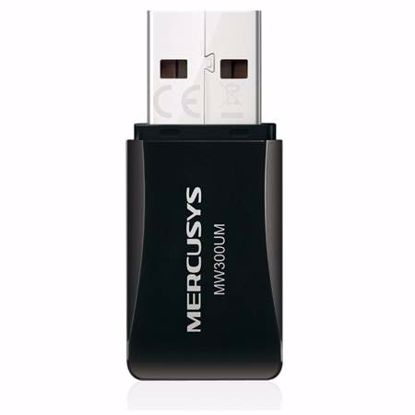 Fotografija izdelka MERCUSYS N300 300Mbps (MW300UM) brezžični USB mini adapter