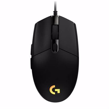 Fotografija izdelka LOGITECH G102 LIGHTSYNC gaming optična črna miška