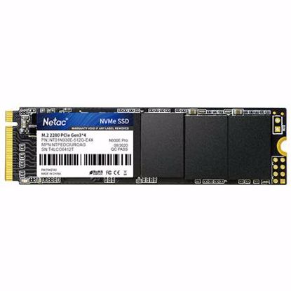 Fotografija izdelka NETAC N930E PRO 512GB M.2 PCIe3.0 NVMe 1.4 (NT01N930E-512G-E4X) SSD