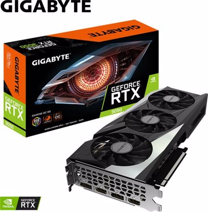 Fotografija izdelka Grafična kartica GIGABYTE GeForce RTX 3050 Gaming OC 8G, 8GB GDDR6, PCI-E 4.0