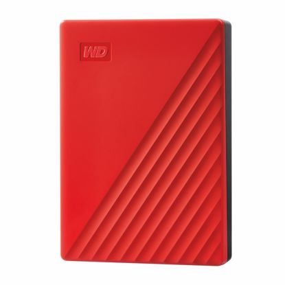Fotografija izdelka WD My Passport 4TB USB 3.0, rdeč