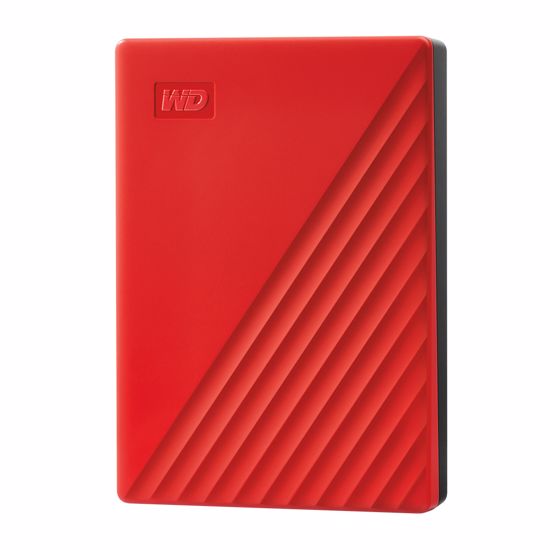 Fotografija izdelka WD My Passport 4TB USB 3.0, rdeč