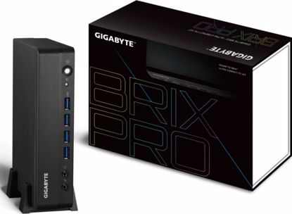 Fotografija izdelka GIGABYTE BRIX PC NUC kit i5 1135G7, M.2 NVMe, 2.5 GbE, Wi-Fi 6 / BT5.2, Thunderbolt 4/USB4.0