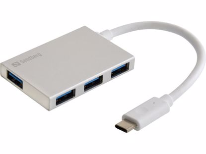 Fotografija izdelka Sandberg USB-C na 4xUSB 3.0 hub