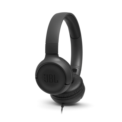 Fotografija izdelka JBL Tune 500 naglavne slušalke z mikrofonom, črne