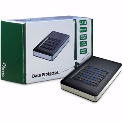 Fotografija izdelka INTER-TECH Argus GD-25LK01 Data Protector USB 3.0 za disk 6,35cm (2,5") zunanje ohišje