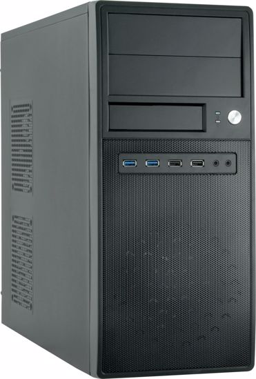 Fotografija izdelka Chieftec CG-04B-OP USB3 ATX ohišje, črno