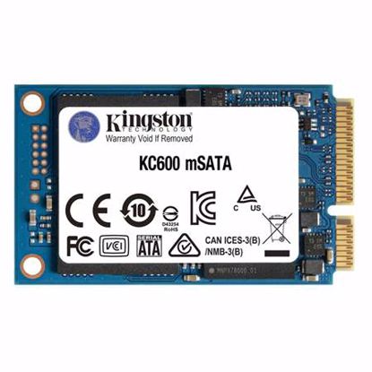 Fotografija izdelka KINGSTON KC600 512GB mSATA SATA3 (SKC600MS/512G) SSD