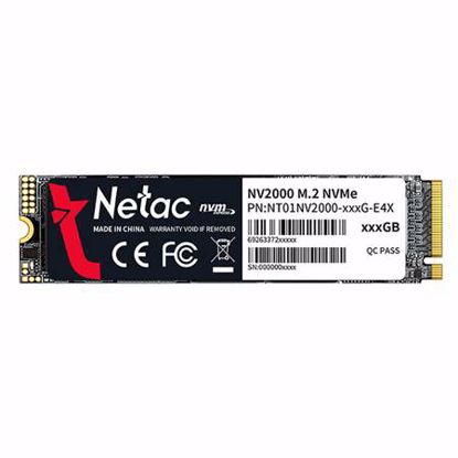 Fotografija izdelka NETAC NV2000 256GB M.2 PCIe 3.0 NVMe 1.3 (NT01NV2000-256-E4X) SSD