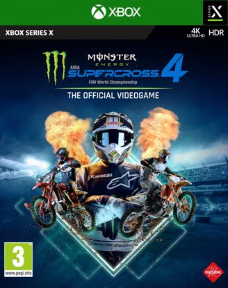 Fotografija izdelka Monster Energy Supercross: The Official Videogame 4 (Xbox Series X)