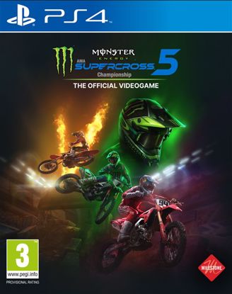 Fotografija izdelka Monster Energy Supercross - The Official Videogame 5 (Playstation 4)