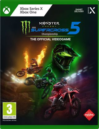 Fotografija izdelka Monster Energy Supercross - The Official Videogame 5 (Xbox Series X & Xbox One)