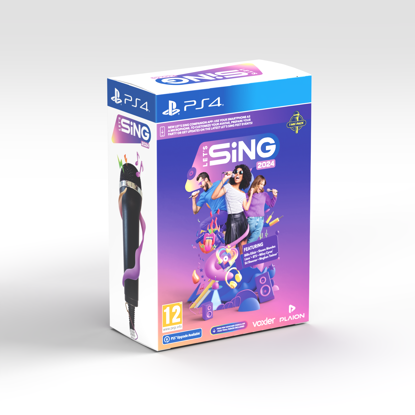 Fotografija izdelka Let's Sing 2024 - Single Mic Bundle (Playstation 4)