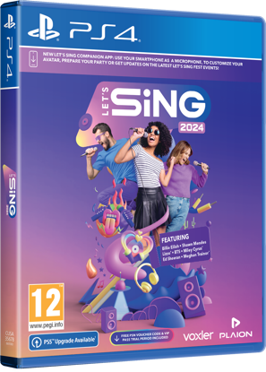 Fotografija izdelka Let's Sing 2024 (Playstation 4)