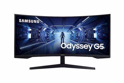 Fotografija izdelka Monitor Samsung G55T Odyssey G5, 34",VA,CURVED,21:9,3440x1440,HDMI,DP