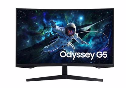 Fotografija izdelka Monitor Samsung G55C Odyssey G5, 27", VA, CURVED, 16:9, 2560x1440, DP, HDMI