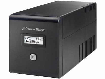 Fotografija izdelka POWERWALKER VI 1000 LCD Line Interactive 1000VA 600W UPS brezprekinitveno napajanje