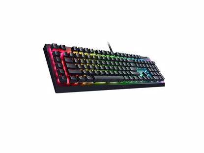 Fotografija izdelka Tipkovnica Razer BlackWidow V4 X, zelena stikala, US SLO g.
