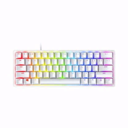 Fotografija izdelka Tipkovnica Razer Huntsman Mini Mercury, Clicky Optical Switch, US SLO g.