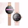 Fotografija izdelka Pametna ura FOREVER ForeVive Petite SB-305, 1.08" zaslon, Bluetooth, Android + iOS, baterija, aplikacija, IP68, menstrualni cikel, analiza spanca, dodaten pašček, roza zlata (Rose Gold)