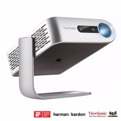 Fotografija izdelka VIEWSONIC M1+ WVGA 300A 120000:1 Harman Kardon LED brezžični prenosni projektor