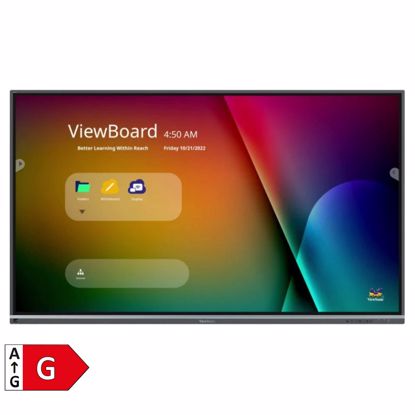 Fotografija izdelka VIEWSONIC ViewBoard IFP8650-5 218,4cm (86") 4K TFT IPS LCD DLED HDMI Wi-Fi na dotik interaktivni zaslon