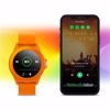 Fotografija izdelka FOREVER Colorum CW-300 pametna ura, 1.22" zaslon, Bluetooth, Android + iOS, baterija, aplikacija, IP68, merjenje aktivnosti, analiza spanca, športni načini, oranžna (xOrange)