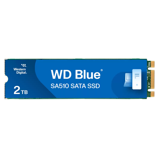 Fotografija izdelka WD SSD 2 TB Blue SA510 M.2 SATA 2280
