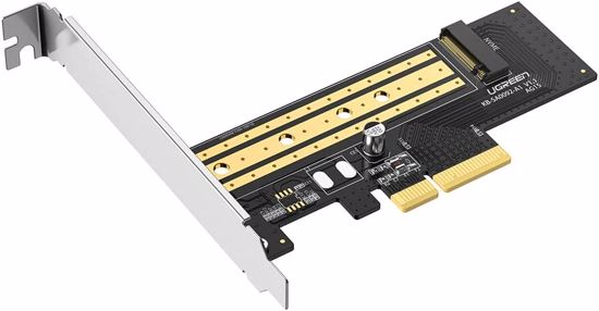 Fotografija izdelka Ugreen M.2 PCIe NVME na PCIe 3.0 x4 x8 x16 adapter - box