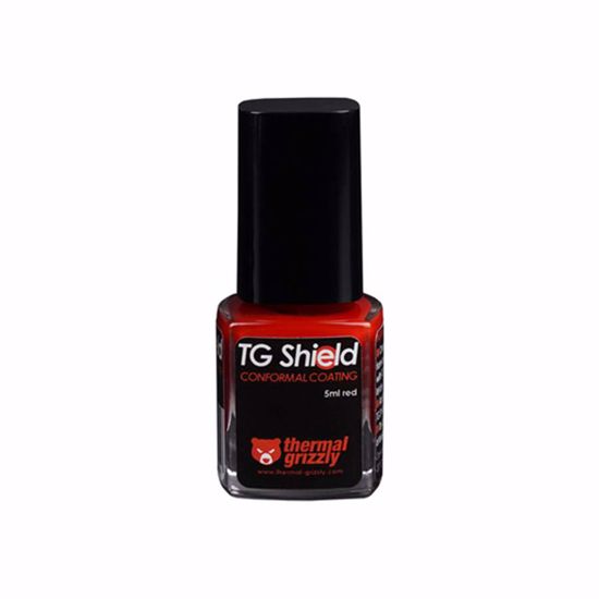 Fotografija izdelka Zaščitni premaz Thermal Grizzly TG Shield, 5 ml, rdeč