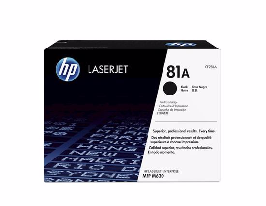 Fotografija izdelka Toner HP CF281A 81A Črn Original