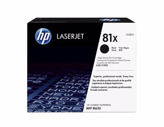 Fotografija izdelka Toner HP CF281X 81X Črn Original