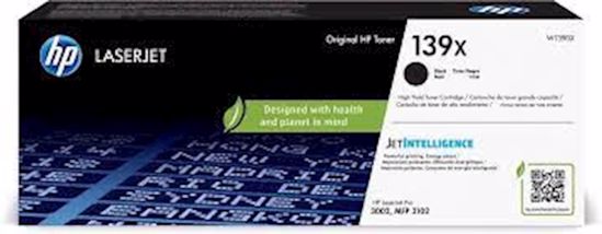 Fotografija izdelka Toner HP W1390X 139X Črn Original