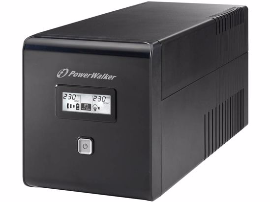 Fotografija izdelka POWERWALKER VI 1000 LCD Line Interactive 1000VA 600W UPS brezprekinitveno napajanje