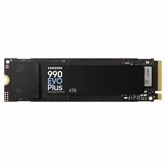 Fotografija izdelka SAMSUNG 990 EVO Plus 4TB M.2 PCIe 5.0 2280 (MZ-V9S4T0BW) SSD