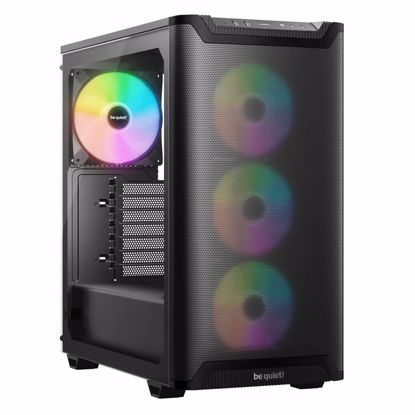 Fotografija izdelka BE QUIET! Pure Base 501 LX (BGW78) midi-ATX črno ohišje