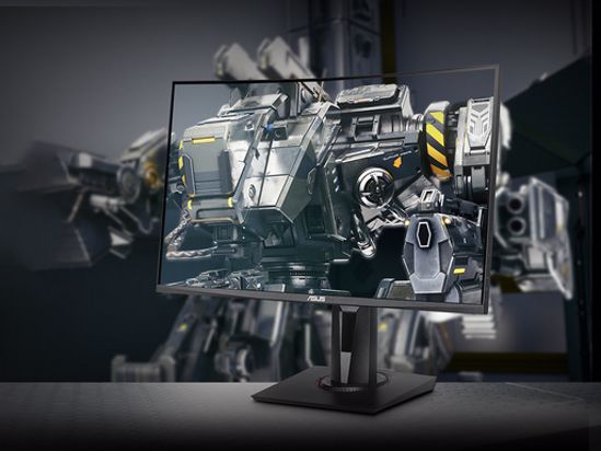 Fotografija izdelka Monitor 27" (69 cm) FullHD VA 240Hz, ukrivljen, 2xHDMI, DisplayPort, 2xUSB, zvočniki, ASUS TUF Gaming VG27VQM