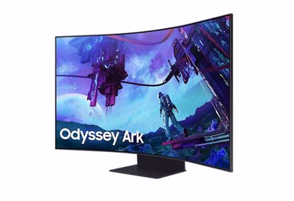 Fotografija izdelka Monitor Samsung 55" G97NC Odyssey Ark ukrivljen, VA, 3840x2160, 3xHDMI, DP, USB, Wi-Fi, BT, LAN