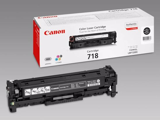 Fotografija izdelka Toner Canon CRG-718 Črn Original
