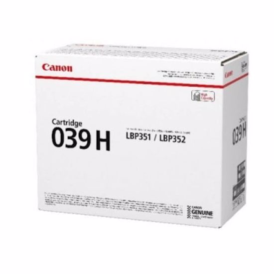 Fotografija izdelka Toner Canon CRG-039H Črn Original